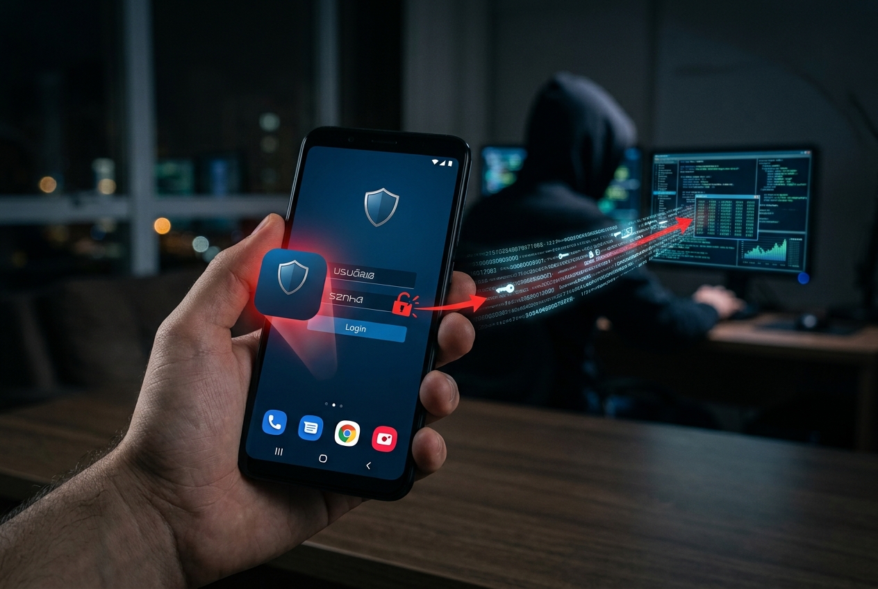 Novo vírus para Android troca aplicativos de bancos para roubar senhas